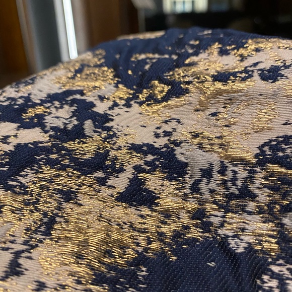 ⭐️ Cecilia Couture Ballgown | Size 4 | Pale Pink, Gold & Navy Accents - Picture 10 of 15